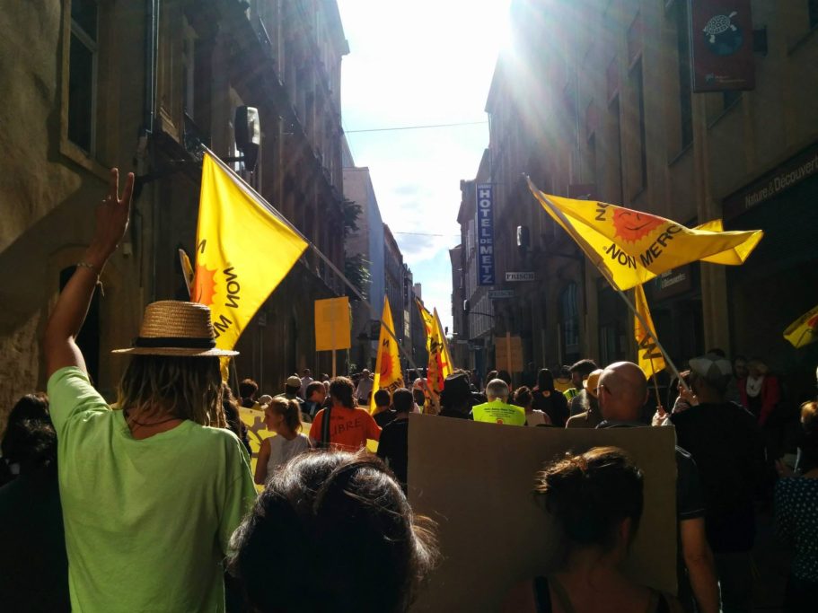 Foto 2: Anti Cattenom Demo in Metz, Place St. Louis 27 September 2014 